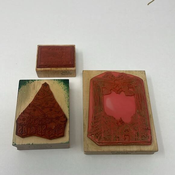 Bundle of miscellaneous rubber stamps - Picture 5 of 11